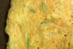 角瓜鸡蛋饼吃馅饼,家常美食新体验