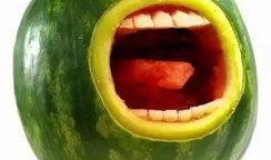 夏天吃瓜女生头像,青春女生头像风采