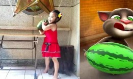 汤姆猫吃瓜白底,揭秘白底下的趣味世界